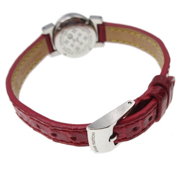 Louis Vuitton Q151C Tambour Bijou Quartz Wristwatch Watch SI0486 77689 - Picture 3 of 9